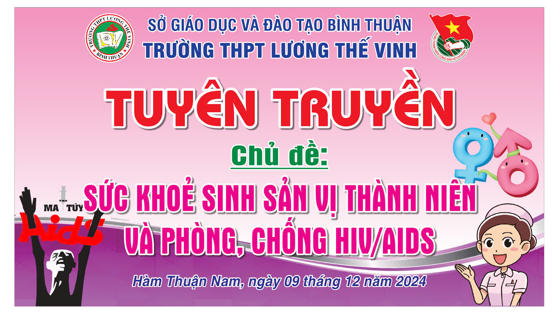 Tuyên truyền Sức khoẻ sinh sản vị thành viên năm học 2024-2025